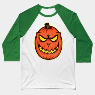 Evil Pumpkin Baseball T-Shirt